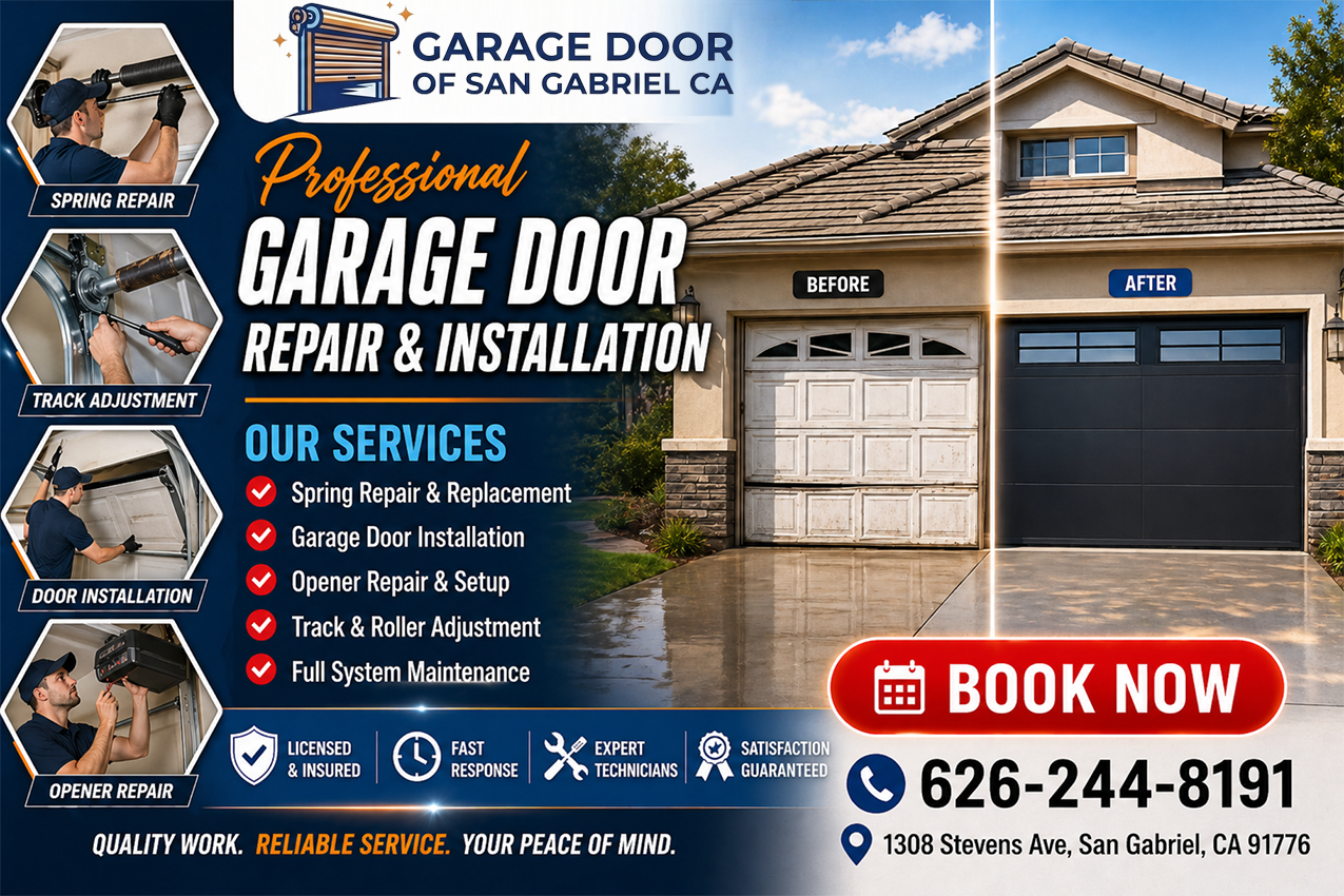 Garage Door Of San Gabriel CA